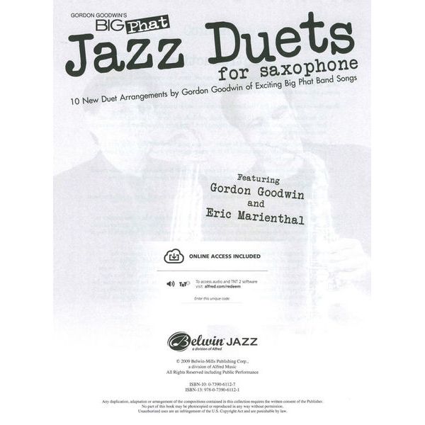 Alfred Music Publishing Gordon Goodwin's Jazz Duets