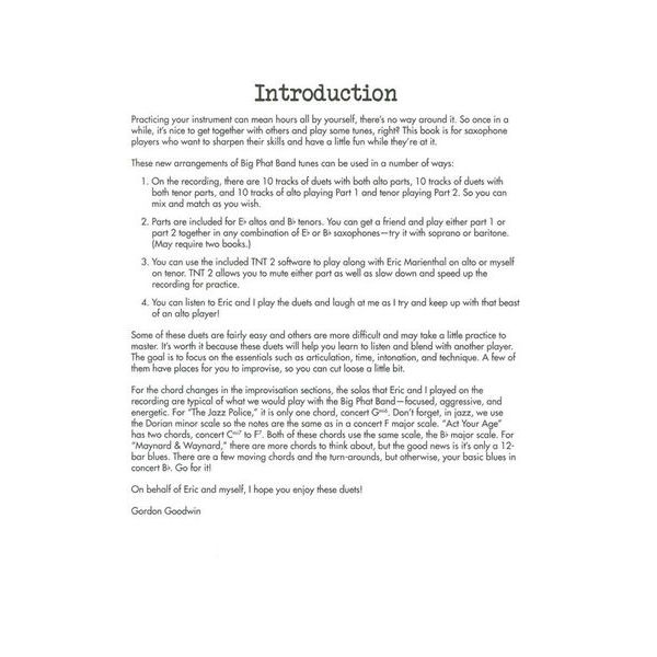 Alfred Music Publishing Gordon Goodwin's Jazz Duets