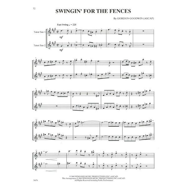 Alfred Music Publishing Gordon Goodwin's Jazz Duets