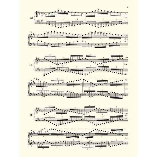 Henle Verlag Brahms 51 Übungen für Klavier
