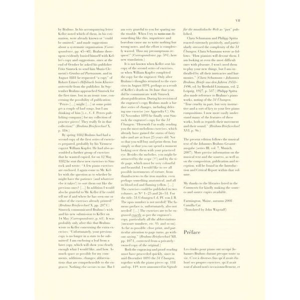Henle Verlag Brahms 51 Übungen für Klavier