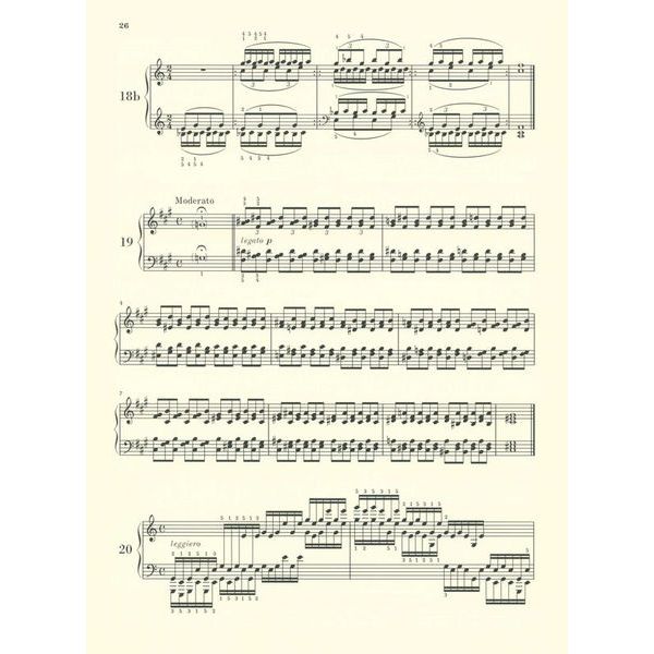Henle Verlag Brahms 51 Übungen für Klavier