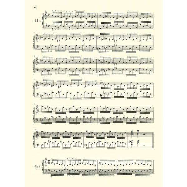 Henle Verlag Brahms 51 Übungen für Klavier