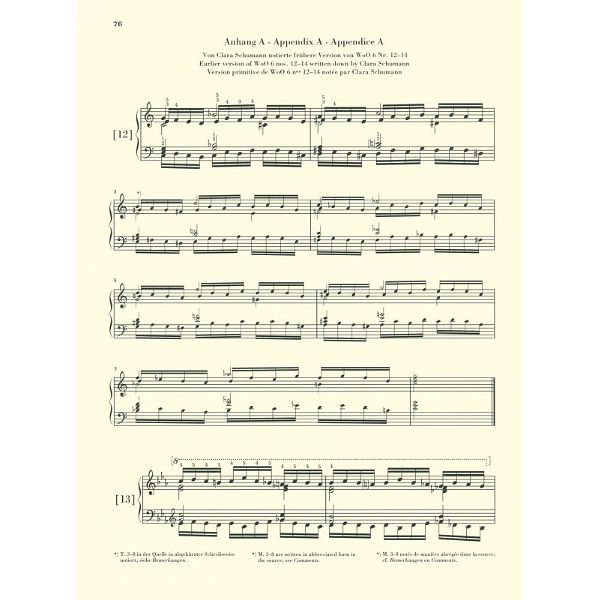 Henle Verlag Brahms 51 Übungen für Klavier