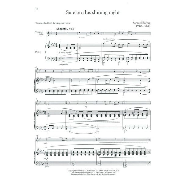 G. Schirmer Trumpet Collection Intermediat