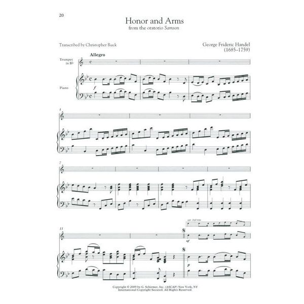 G. Schirmer Trumpet Collection Intermediat