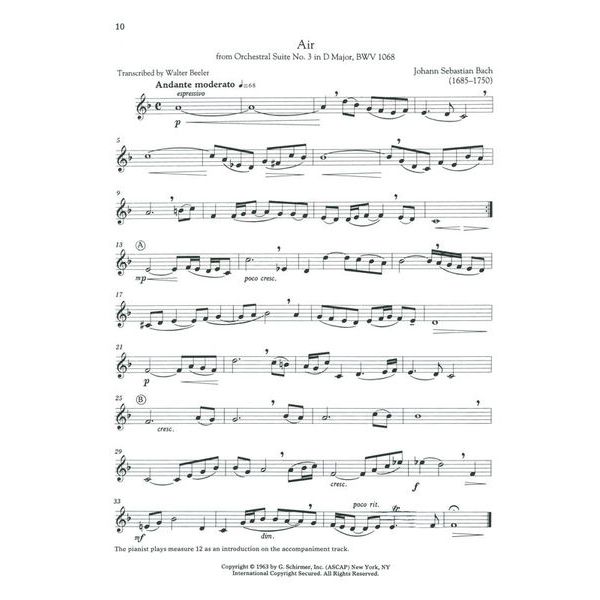 G. Schirmer Trumpet Collection Intermediat