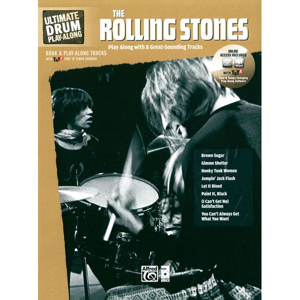 Alfred Music Publishing Rolling Stones Drum Play-Along