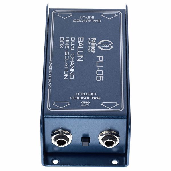 Palmer ENZ - Passieve 2-Kanaals Line Isolation Box - Elimineert Brom En Ruis Voor Hifi En Audio