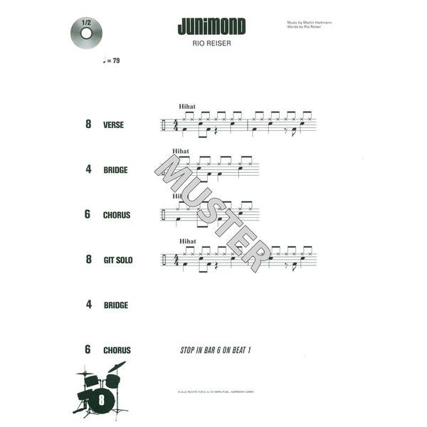 Bosworth Drum Along 10 German Rock Song