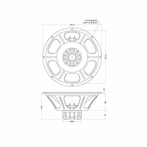 Jensen Jet Series Tornado 12" 16 Ohms