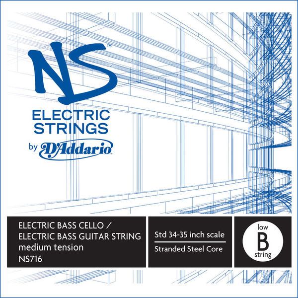 Daddario NS716 Electric Bass/Cello B
