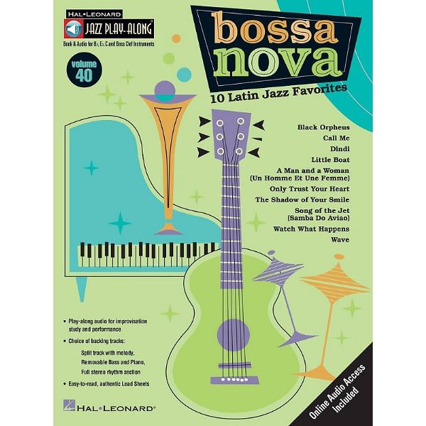 Hal Leonard Jazz Play-Along Bossa Nova