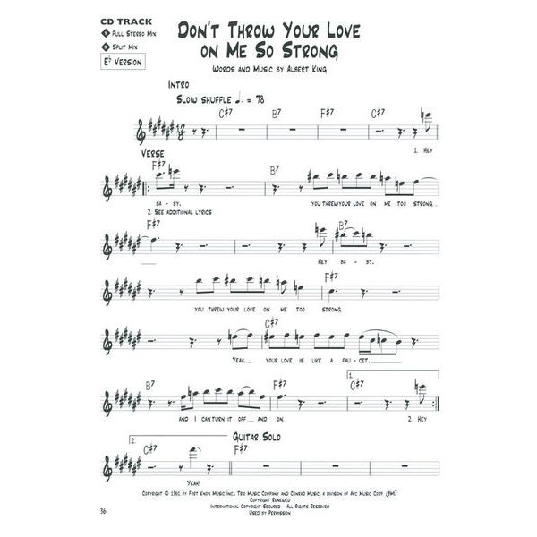 Hal Leonard Blues Play-Along Slow Blues