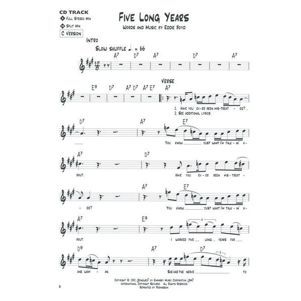 Hal Leonard Blues Play-Along Slow Blues
