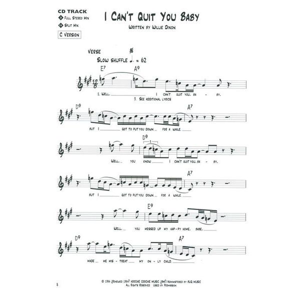 Hal Leonard Blues Play-Along Slow Blues