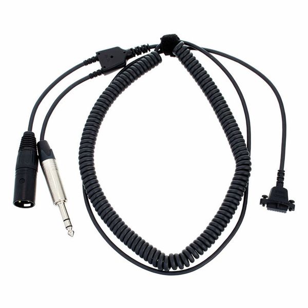 Cable de audio micrófono XLR 3pin a jack 6.3mm H/M de 3m