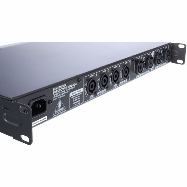 Behringer パワーアンプ EPQ304 4チャンネル 75W 1U - アンプ