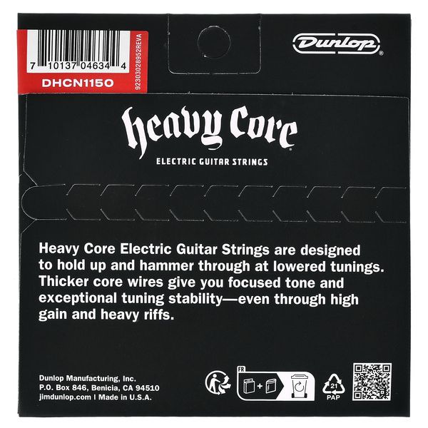 Dunlop Heavy Core Heavier