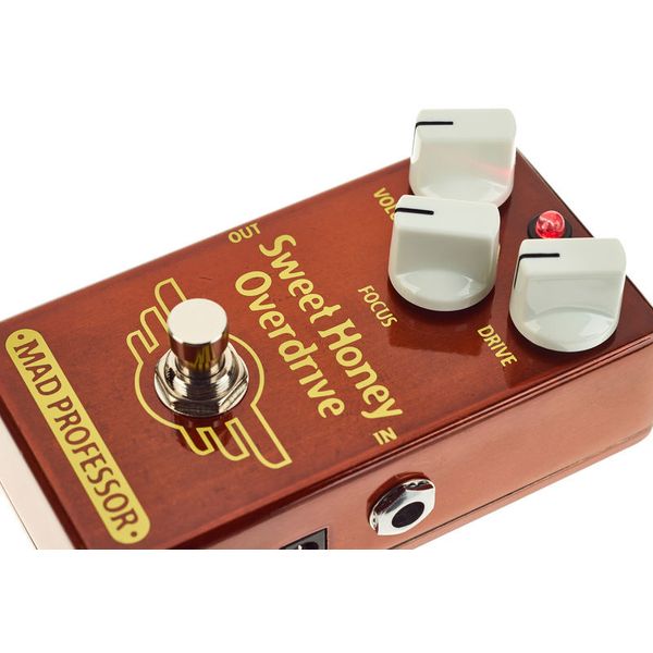 新品大人気MAD PROFESSOR Sweet Honey Overdrive handwired　新品、未使用+AC Adapter オーバードライブ