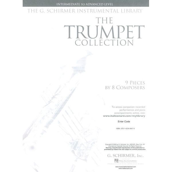 G. Schirmer Trumpet Collection Advanced