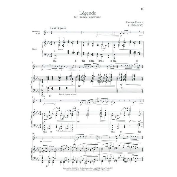 G. Schirmer Trumpet Collection Advanced