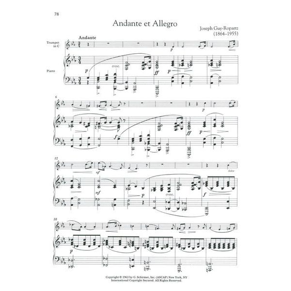 G. Schirmer Trumpet Collection Advanced