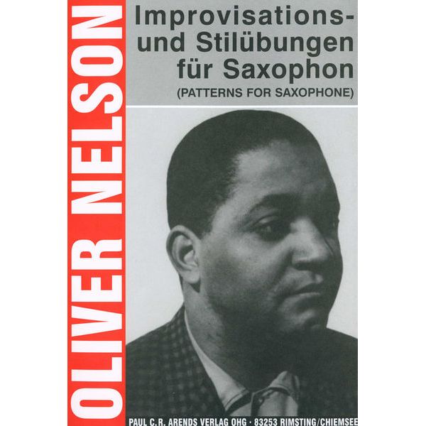 Paul C.R. Arends Verlag Improvisations-Stilübungen Sax