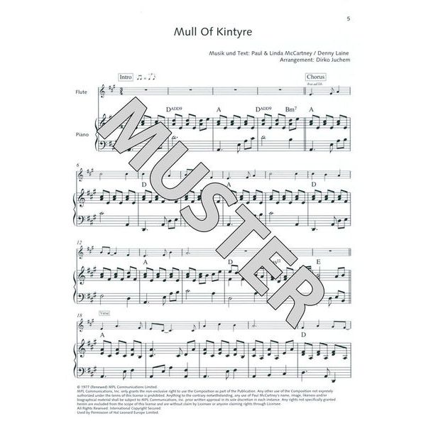 Schott Pop Ballads Flute