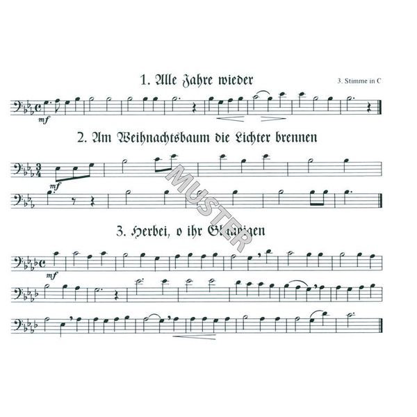 Musikverlag Rundel 27 Lieder Weihnacht 3 C