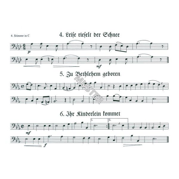 Musikverlag Rundel 27 Lieder Weihnacht 4 C