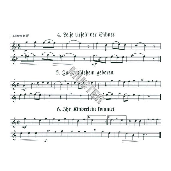 Musikverlag Rundel 27 Lieder Weihnacht 1 Eb