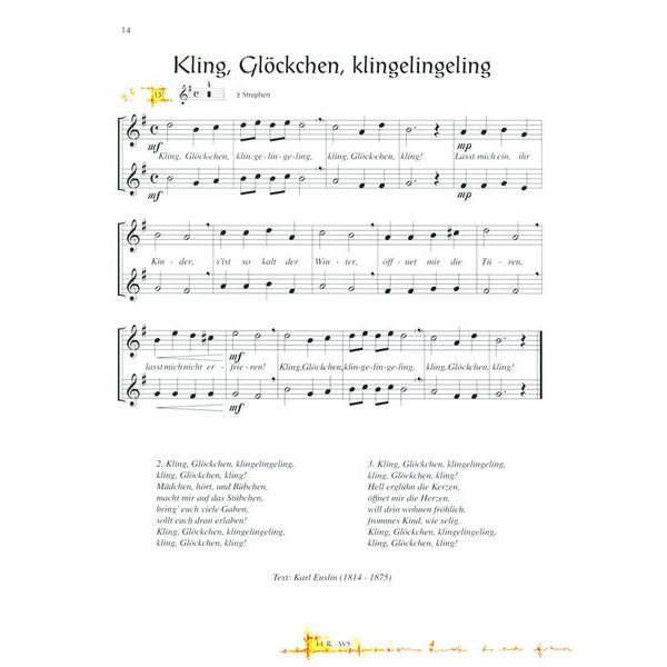 Horst Rapp Verlag Fröhliche Weihnacht Sax