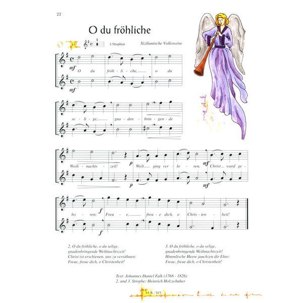 Horst Rapp Verlag Fröhliche Weihnacht Sax