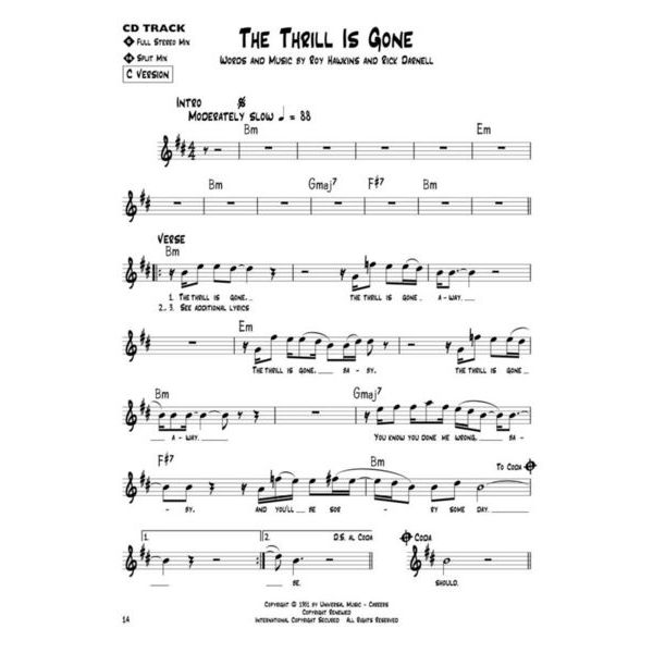 Hal Leonard Blues Play-Along B.B. King