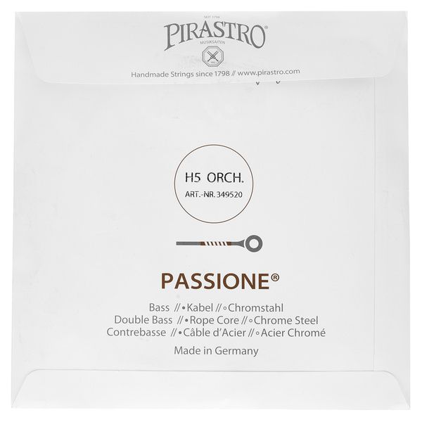 Pirastro Passione low B Bass medium