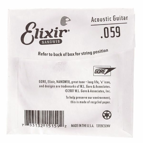 Elixir .059 Western Bronze 80/20