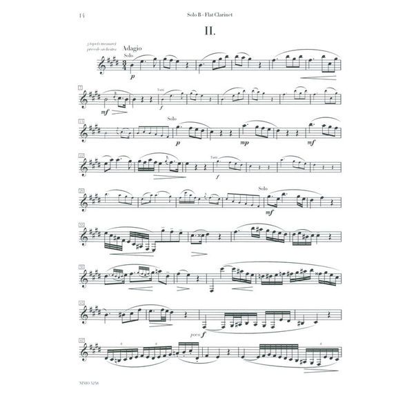 Music Minus One Mozart Clarinet Concerto KV622