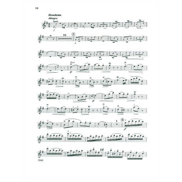 Music Minus One Mozart Violin Concerto No.3