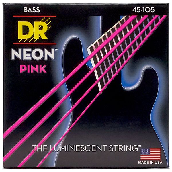 Bass (4) Nanoweb Nickel Plated 45-105 - jeu de 4 cordes Cordes basse  électrique Elixir