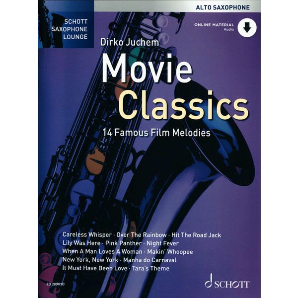Schott Movie Classics A-Sax