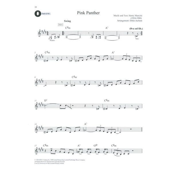 Schott Movie Classics A-Sax