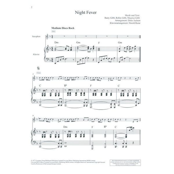 Schott Movie Classics A-Sax