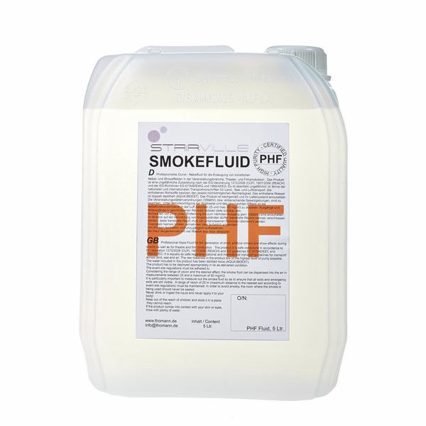 Stairville PHF Pro Haze Fluid 5l