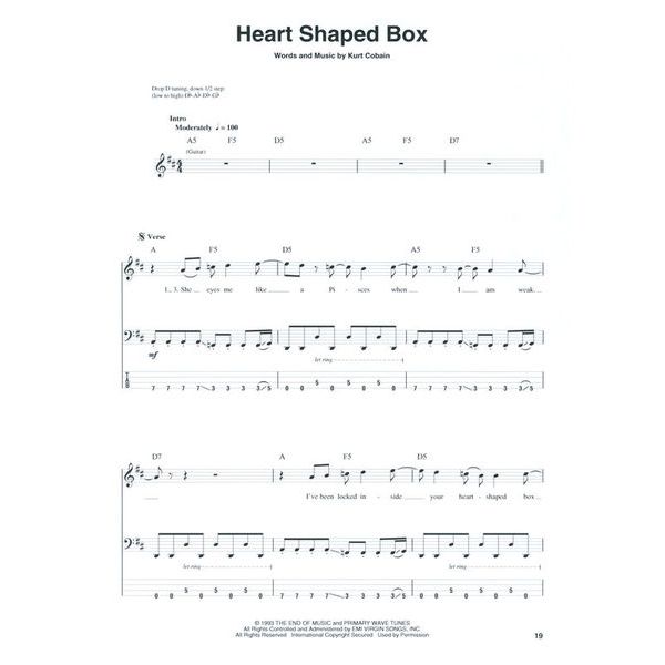 Hal Leonard Bass Play-Along Nirvana