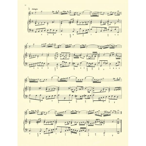 Bärenreiter Bach 3 Sonatas Flute
