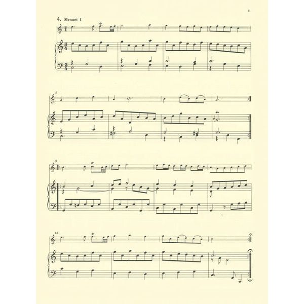 Bärenreiter Bach 3 Sonatas Flute