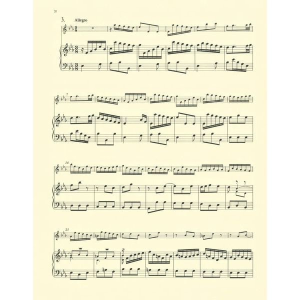Bärenreiter Bach 3 Sonatas Flute