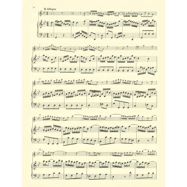 Bärenreiter Bach 3 Sonatas Flute