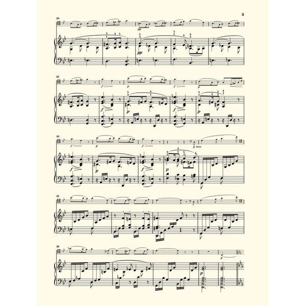 Henle Verlag Fauré Sicilienne Opus 78 Cello